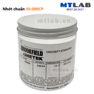 Nhớt Chuẩn 30.000CP Ametek Brookfield