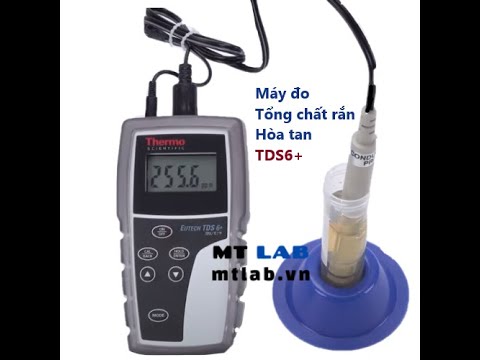 Video Thumbnail: Máy đo TDS- TDS6+ ECTDS603PLUSK Eutech - Chuyên Eutech tại VN-0937.28.56.57 Máy đo TDS cầm tay ECTDS603PLUSK